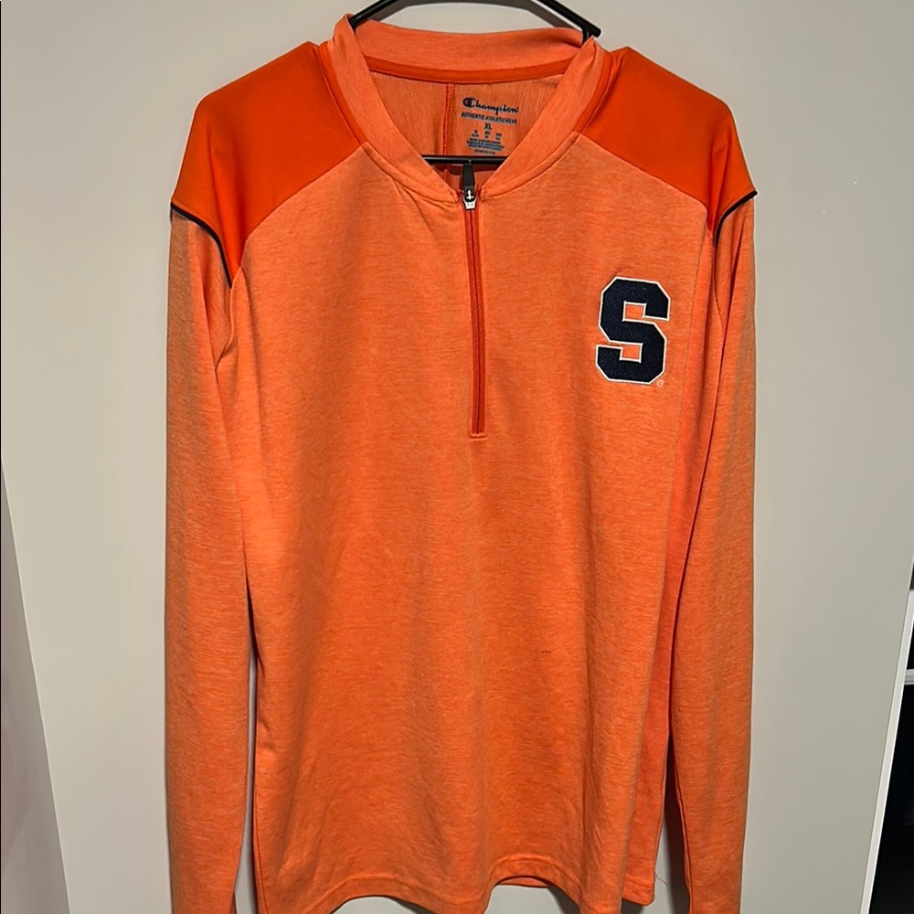 Syracuse Orange Half-Zip Pullover with logo